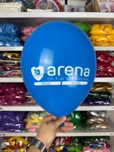 Kurumsal reklam baskılı balon örneği